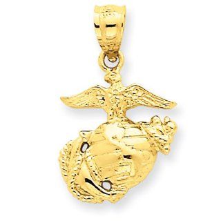 14k Us Marine Corps Pendant Jewelry