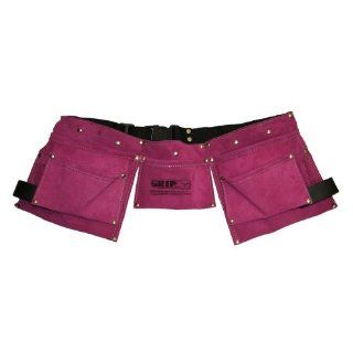 Grip Womens Pink Leather Tool Belt  