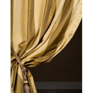 Silk Taffeta Stripe Mandalay 108 inch Curtain Panel