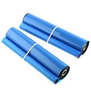 Black Ribbon Refill Roll for Brother PC202RF (Pack of 2)