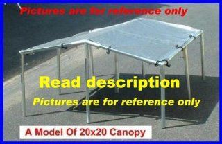 20x20 Canopy Tent Kit, for Cars Truck, Boat Swimming Pool, Picnic
