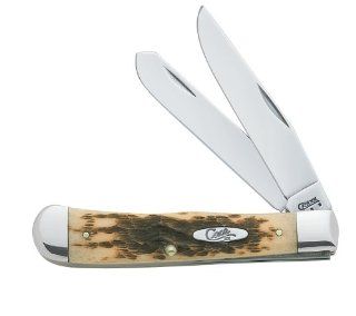 Case Cutlery 163 Case Trapper Pocket Knife with Chrome Vanadium Blades