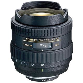 Canon Tokina 10 17mm f/3.5 4.5 AT X 107 DX AF Lens
