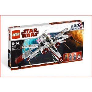 LEGO Star Wars ARC 170 fighter Plastic Flick Firing