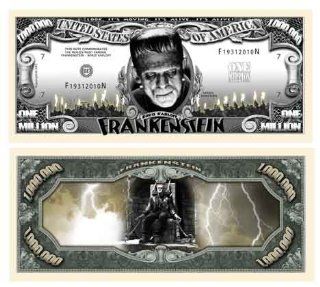 Frankenstein Million Dollar Bill With Bill Protector Toys