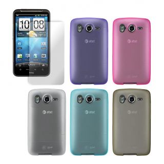 Premium HTC Inspire 4G Tinted Protector Case with Screen Protector