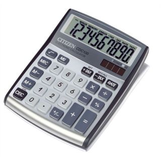 Citizen Calculatrice Compacte CDC100 Silver   Achat / Vente