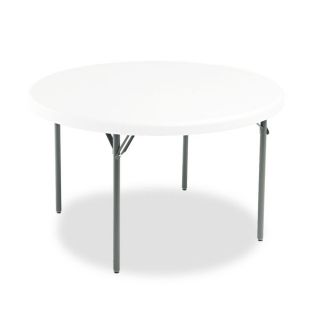 Iceberg IndestrucTable Resin Round Folding Table