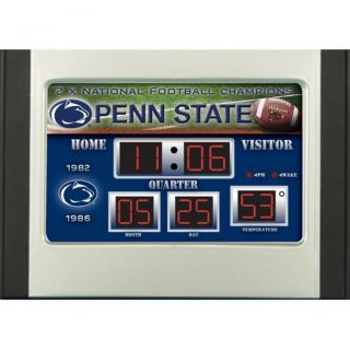 Penn State Nittany Lions Scoreboard Desk Clock