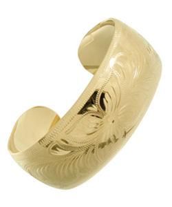 14k Goldfill Floral Cuff Bangle Bracelet (Mexico) Today $49.99 4.7
