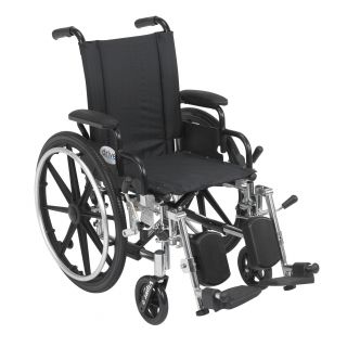 Viper Wheelchair with Various Flip Back Desk Arm Styles and Front