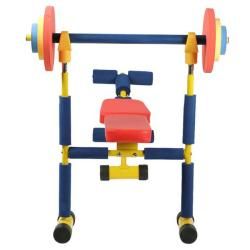 Fun and Fitness Kids Weight Bench Set