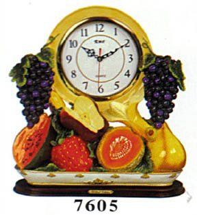 Fruits Mantle Clock DK 7605