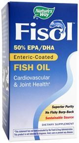 Natures Way   Fisol Fish Oil, , 180 softgels