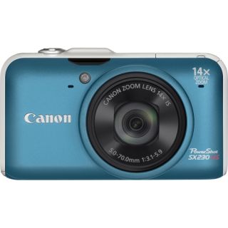 Canon PowerShot SX230 HS 12.1 Megapixel Compact Camera   Blue