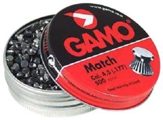 GAMO Flat Nose .177 Caliber Match Pellets (Tin of 500