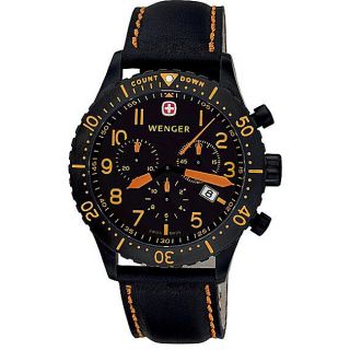 Wenger Mens Swiss Military AeroGraph Chronograph Watch