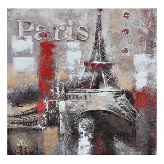 Paradis Memories of Paris Hand painted Canvas Art