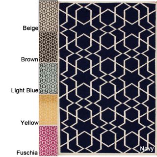 Handmade Flatweave Marrakesh Kilim Wool Rug (5 x 8) Was $239.99