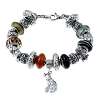 Signature Moments Sterling Silver Animal Lover Theme Bracelet