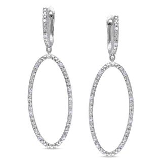 10ct tdw diamond dangle earrings msrp $ 229 77 today $ 69 99 off