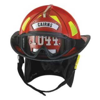 Cairns C TRD B2C2A3220 Fire Helmet, Red, Traditional