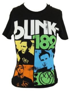 Blink 182 Womens V Neck T Shirt   Photo boxes of the Band