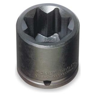 Proto J7414S Impact Socket, 1/2 Dr, 7/16 In, 8 Pt