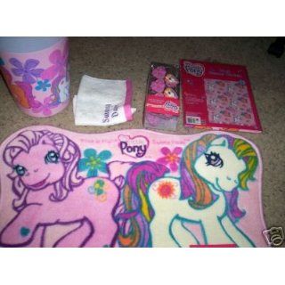 My Little Pony Bath Mat/Rug/Basket/Shower Curtain/Hooks