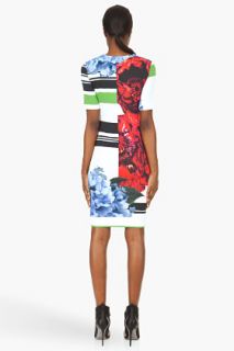 Preen Red Multicolor Archer Dress for women