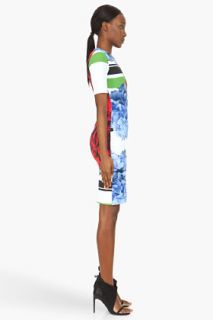 Preen Red Multicolor Archer Dress for women