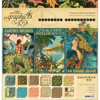 Tropical Travelogue 12 x 12 Double Sided Paper Pad
