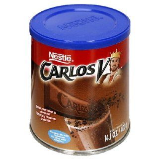 Nestle Carlos V Chocolate Drink Mix, 14.1 Ounce Containers (Pack of 6