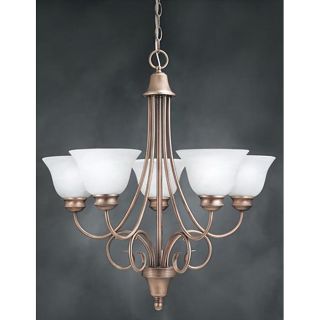 Syracuse 5 light Antique Copper Chandelier Today $164.99 4.0 (1