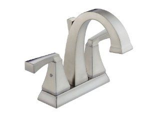 Delta Dryden 2551 SS Two Handle Centerset Lavatory Faucet, Stainless