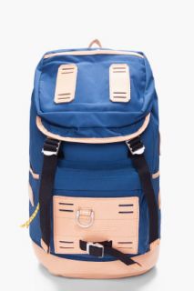 Stussy Deluxe Small Blue Tramp Backpack for men