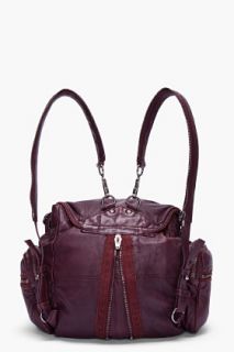 Alexander Wang Burgundy Marti Backpack for women