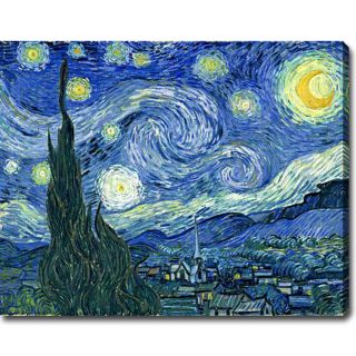 Vincent van Gogh Starry Night Oil on Canvas Art Today $97.99