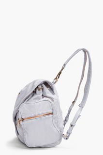 Alexander Wang Grey Marti Mercury Backpack for women