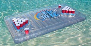 The Air Pong Table   The Portable, Inflatable Beer Pong