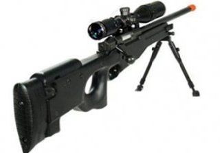 Black UTG Type 96 L96 Airsoft Sniper Rifle w/ 4x32 Scope
