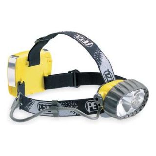 Petzl E69P Hands Free Headlight, Xenon/LEDs, 4 AA