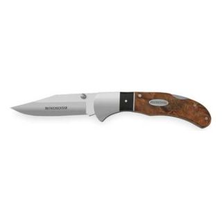 Winchester 22 41785 Lock back Knife w/Sheath, 3 1/4 In
