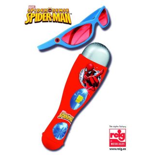 Microphone + Lunettes   Spiderman   Achat / Vente MICROPHONE