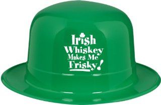 Plastic Irish Whisky Makes Me Frisky Derby (192 Pack)