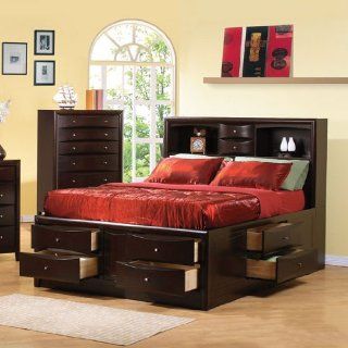 Phoenix Queen Size Storage Chest Bed By Coaster Home