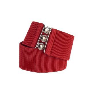 Malco Modes 2 1/2 Inch Wide Elastic Fabric Stretch Cinch Belt with a