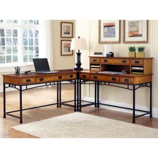 Modern Craftsman Corner L Desk Compare $1,411.99 Today $1,295.99