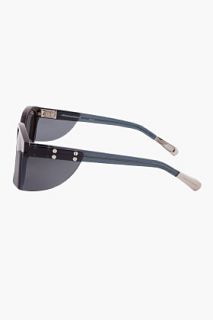 KRISVANASSCHE Black Blinders Sunglasses for men