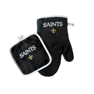 BSS   New Orleans Saints NFL Oven Mitt and Pot Holder Set